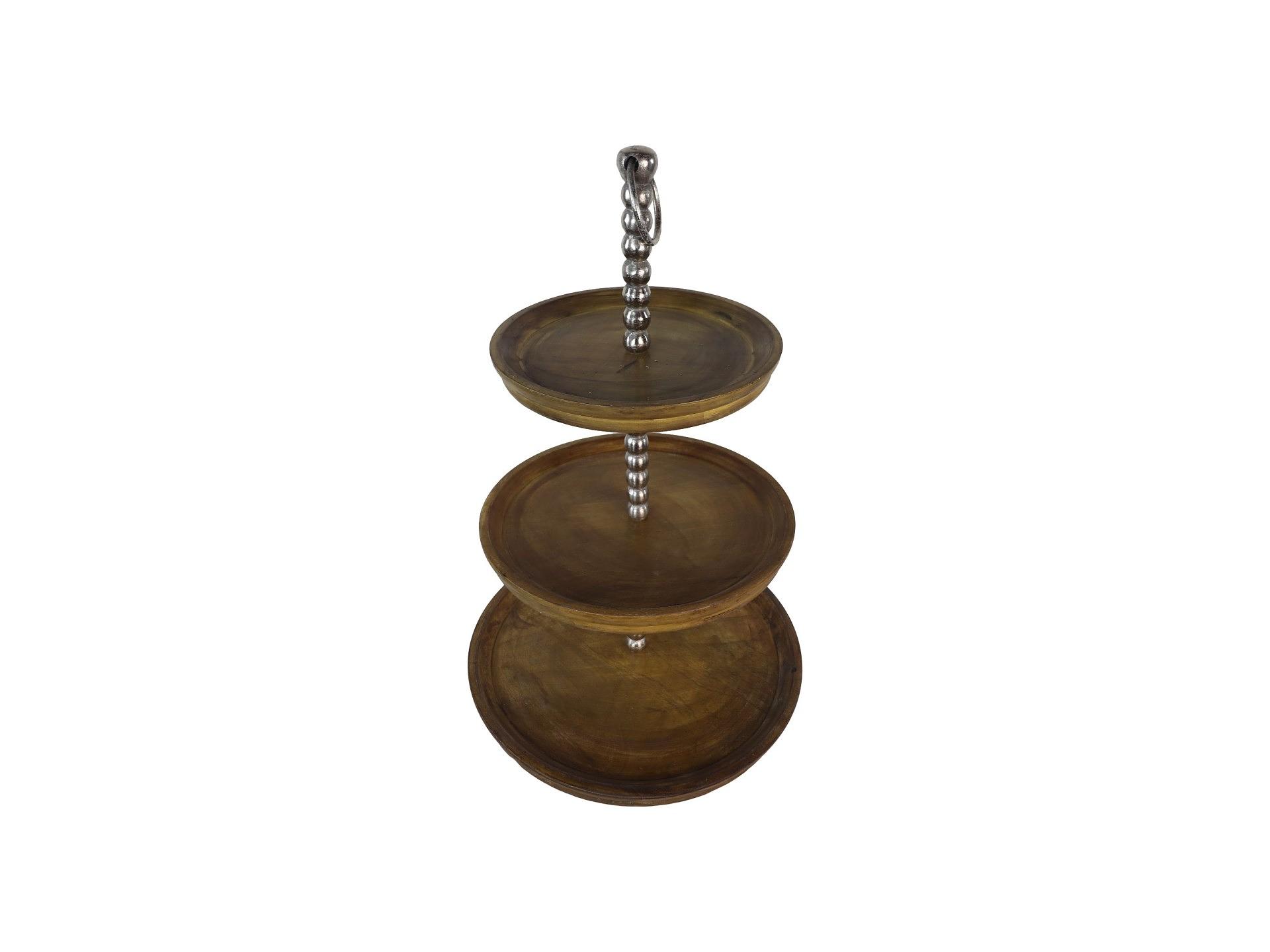 Etagere Mangoholz Metall 1
