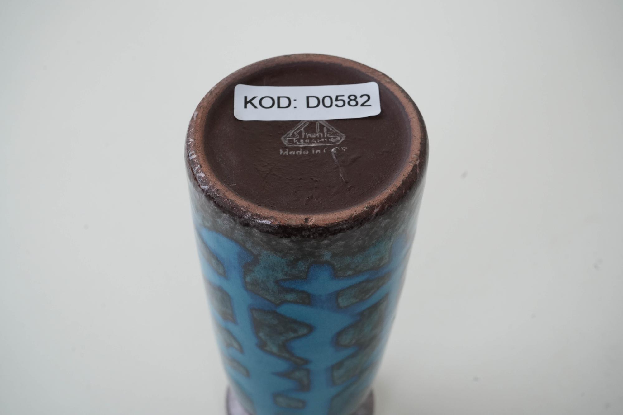 Keramikvase 1970er Jahre 5