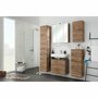 Hängeschrank Holz Braun 1