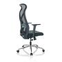 AZURRO B Bürostuhl Netzstoff Schwarz 7