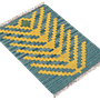Kilim Gashgai Teppich Wolle Blau 2
