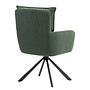 Didrip Drehbarer Armlehnenstuhl 2er-Set Cord Dunkelgrün 4