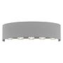 LED-Wandleuchte Carlo II 10-Flammig Silber 1