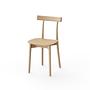 Skinny Dining Chair Oak 1