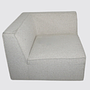 Dane 1-Sitzer Eckmodul Links Maya Cream 5