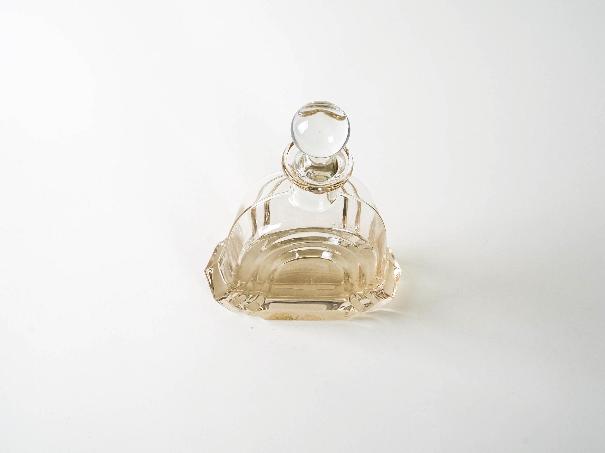 Glass carafe Transparent 1970s 5