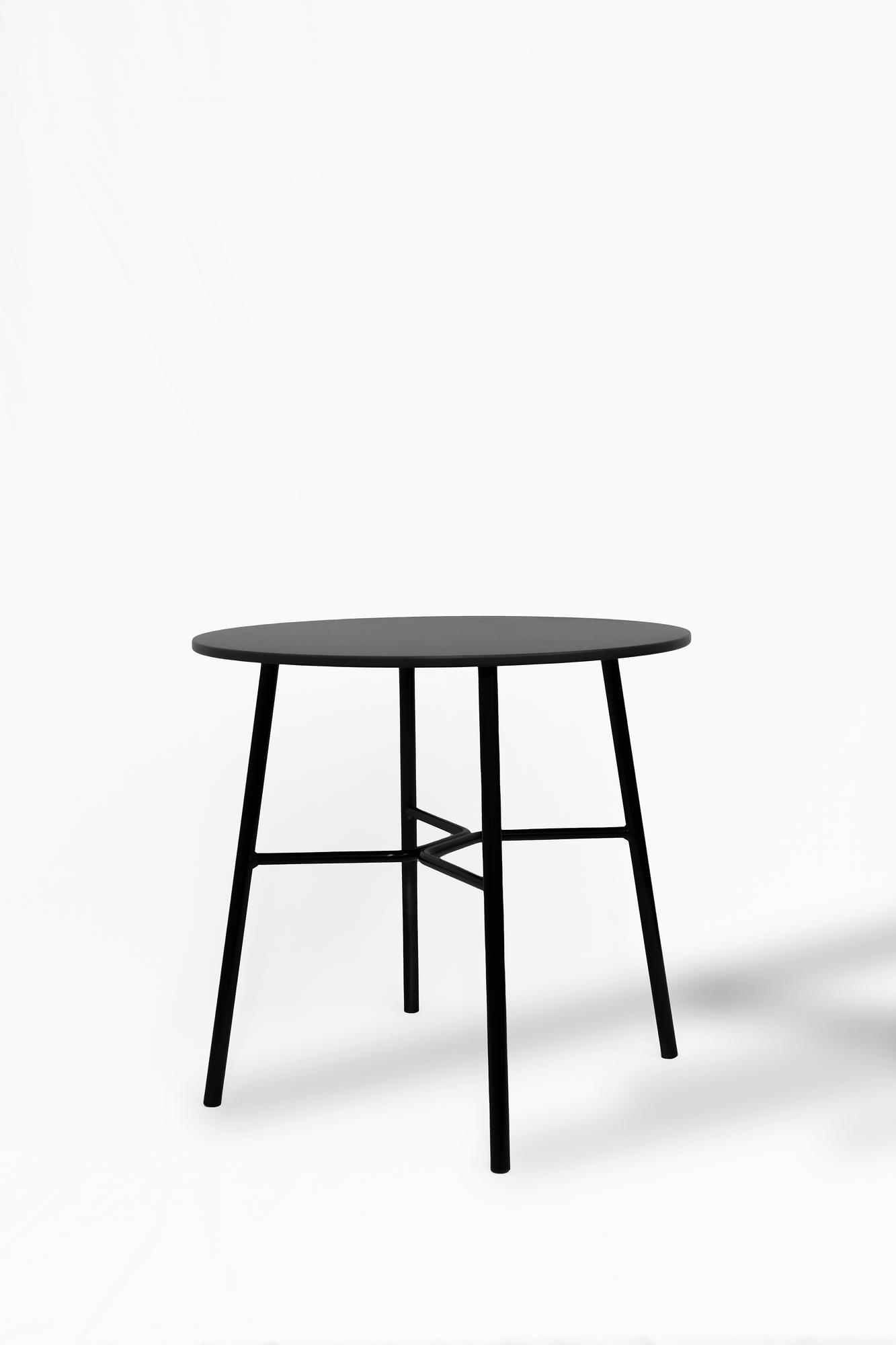 Gin Side Table Metal Black 0