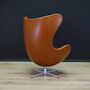 Egg Sessel Leder 1960er Jahre 9