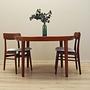 Tavolo da pranzo in teak anni '60 122 cm 1