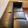 Carmo Sofa 3-Sitzer Leder Schwarz 6