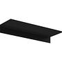 Como Wandboard Strukturlack Mattschwarz 1