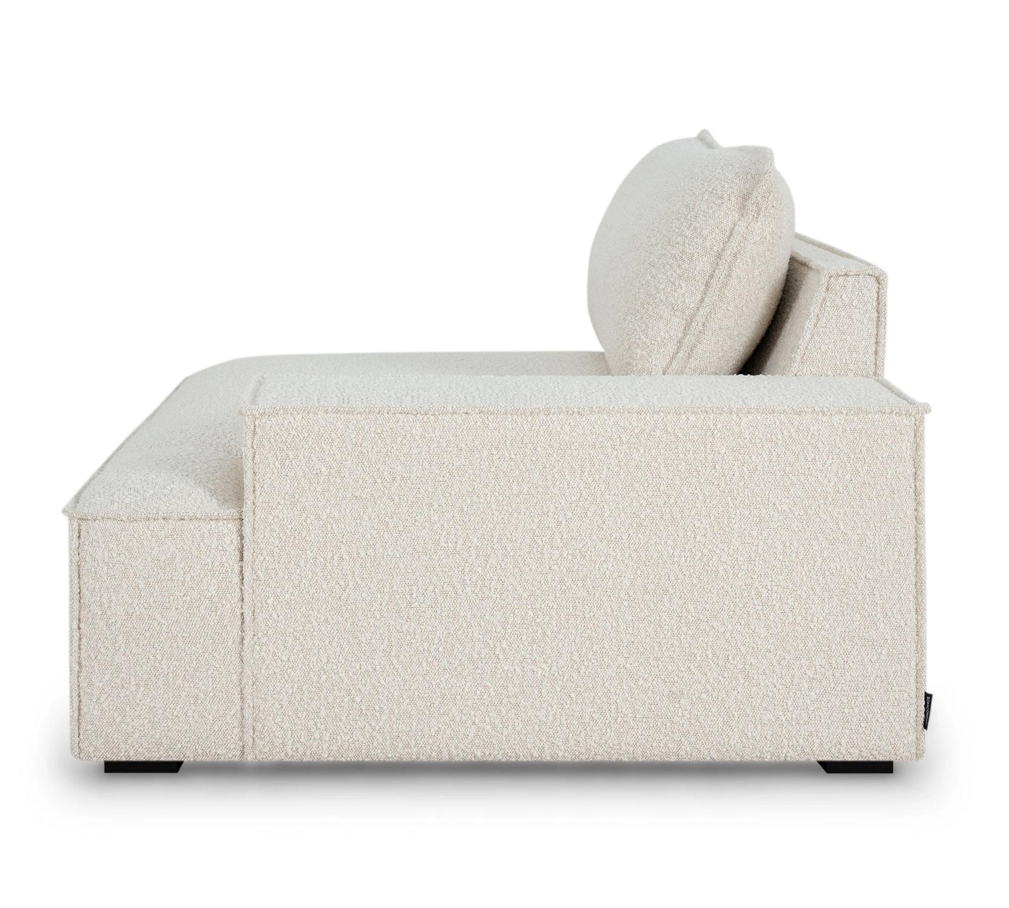 Daphne 1-Sitzer Modul Rechts Maya Cream 1