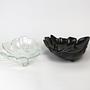 2x Vintage Schale Glas 1980er Jahre 2