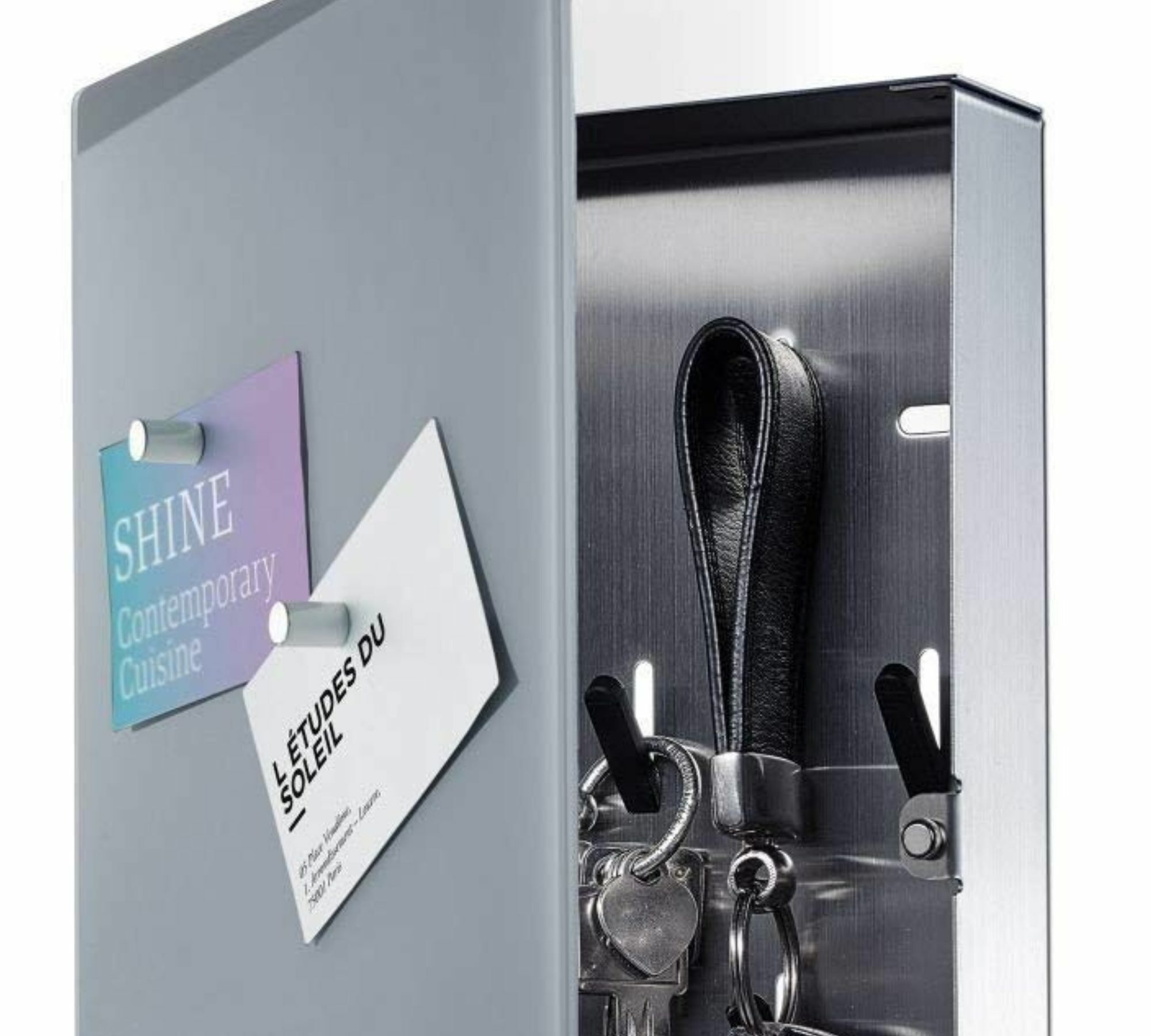 6 Magneten für Velio Schlüsselkasten 3