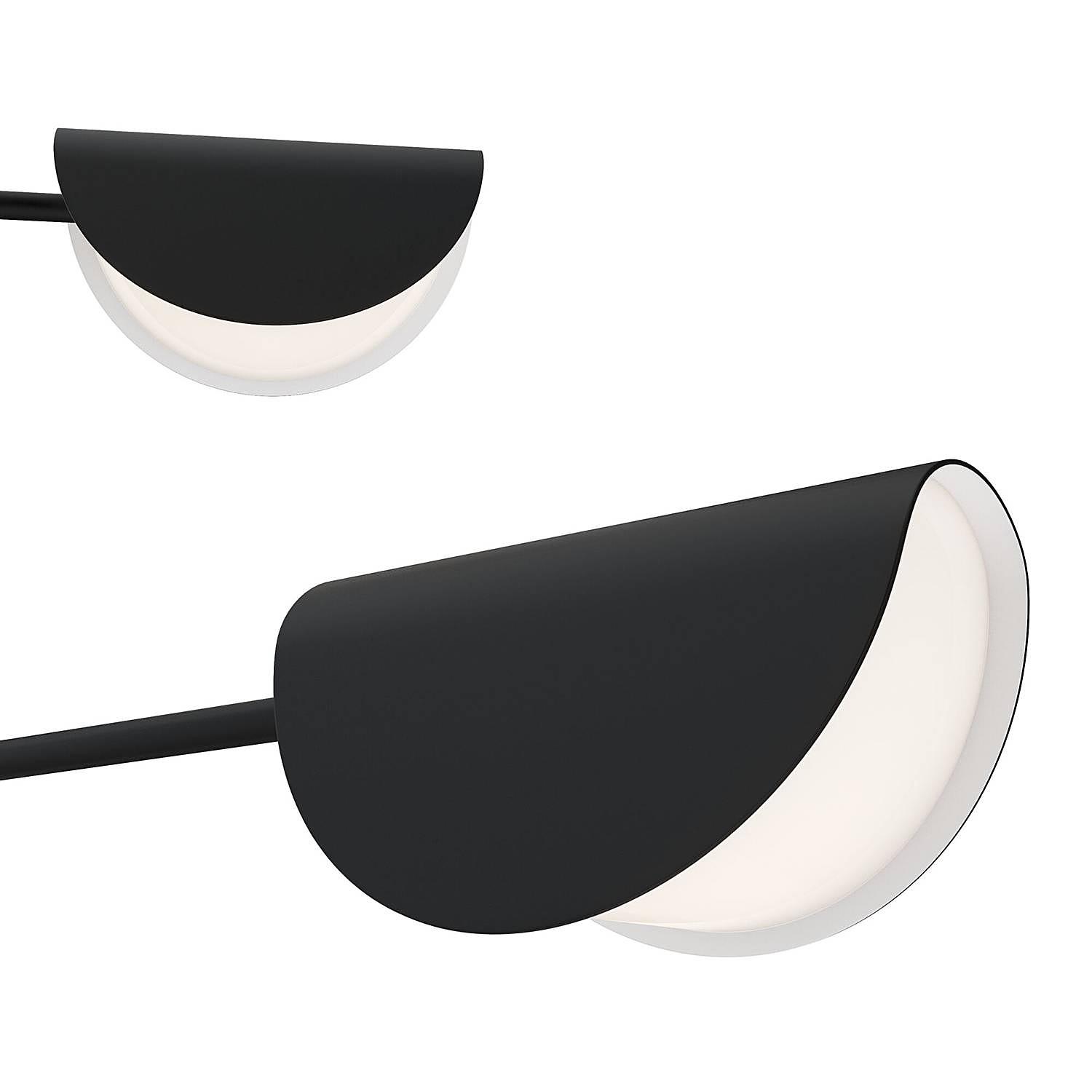 8-Flammig Mollis Kronleuchter Acrylglas Mischmetall  4