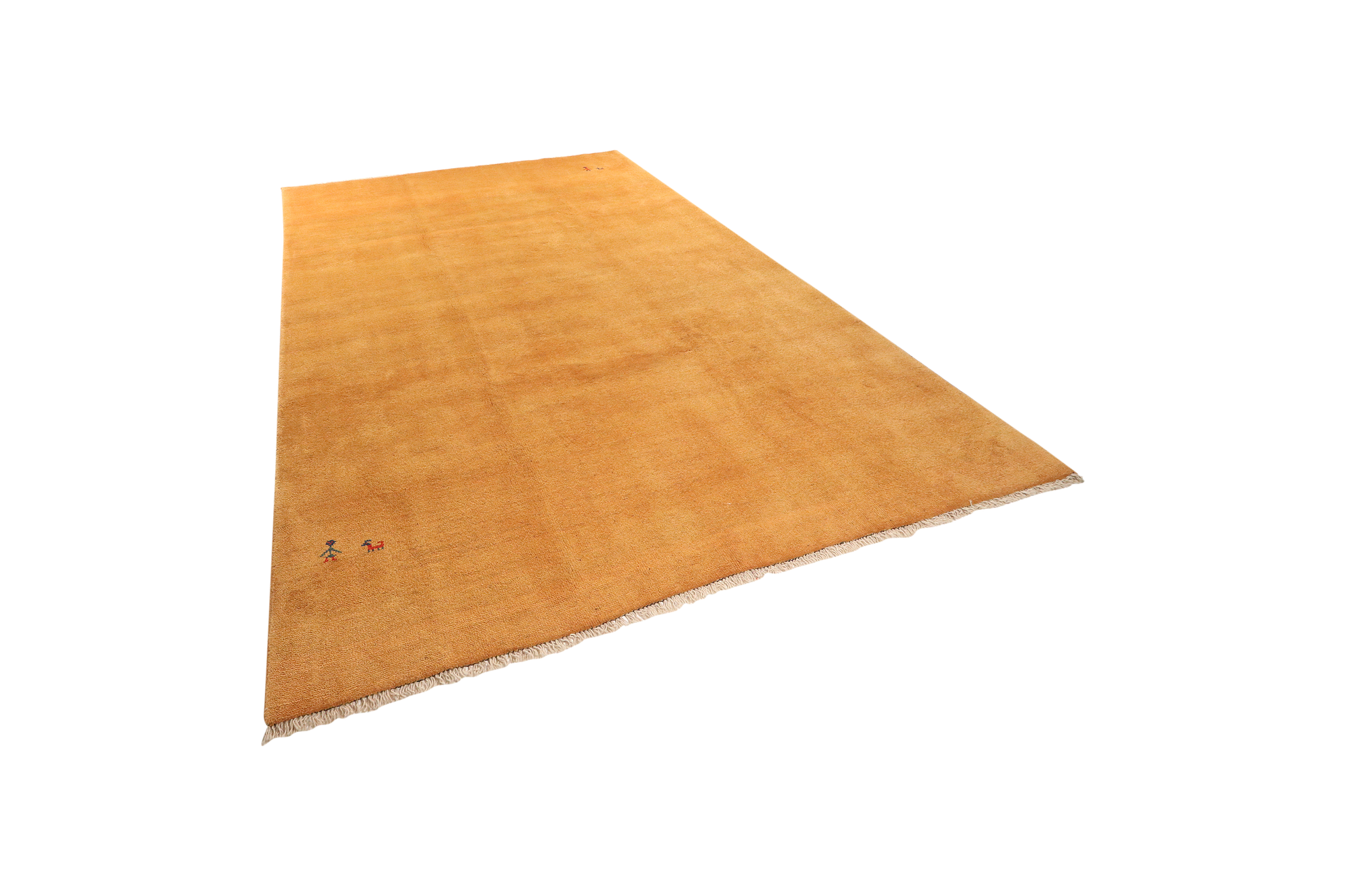 Gabbeh Carpet Wool Yellow 3