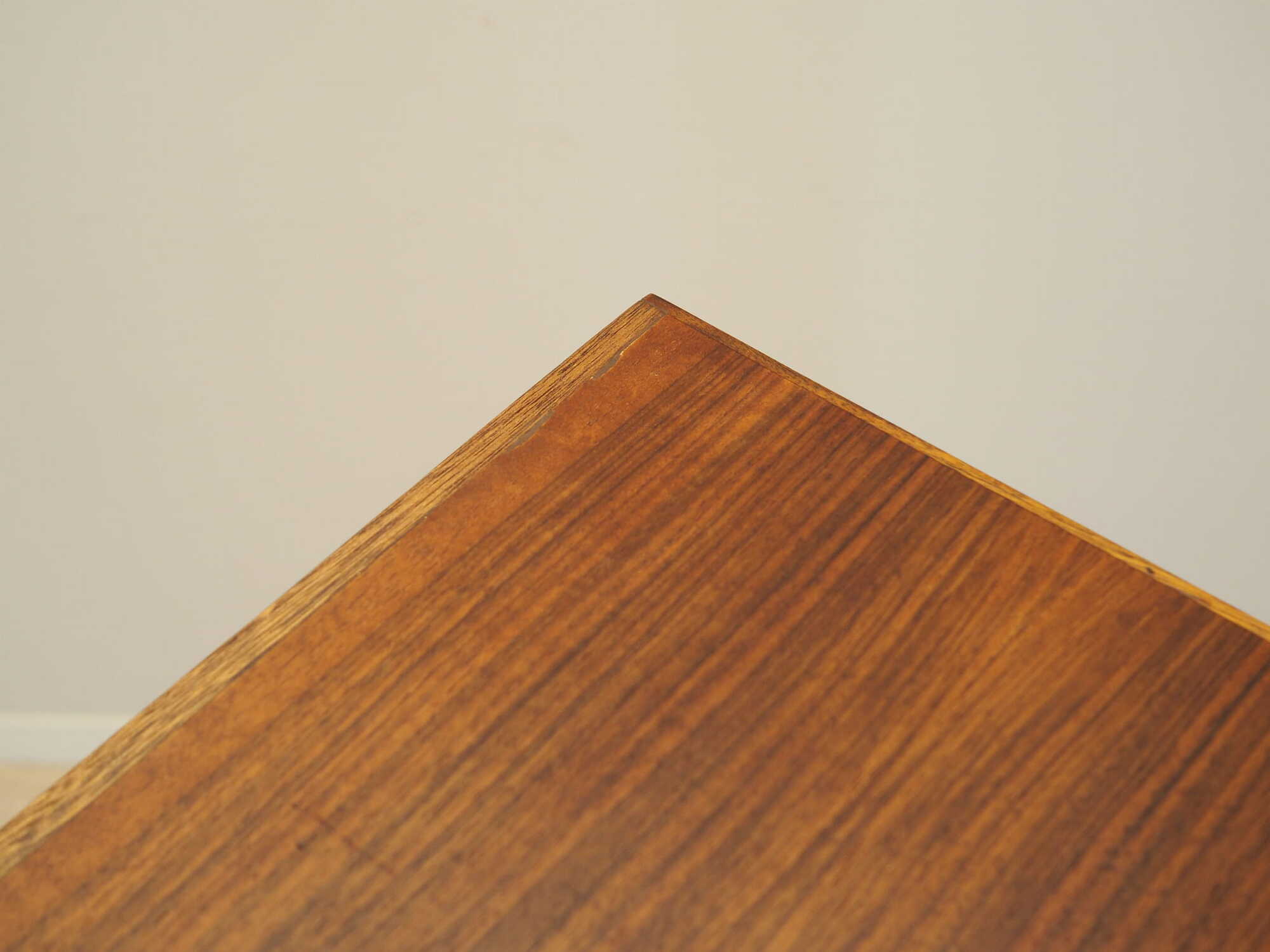 Vintage chest of drawers walnut wood brown 1970s 8