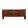 Sideboard Mahogany Brown 1970s 0