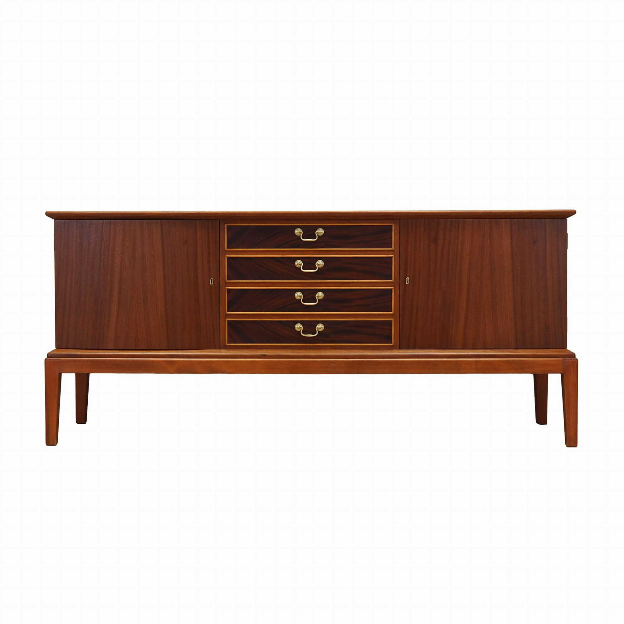 Sideboard Mahogany Brown 1970s 0