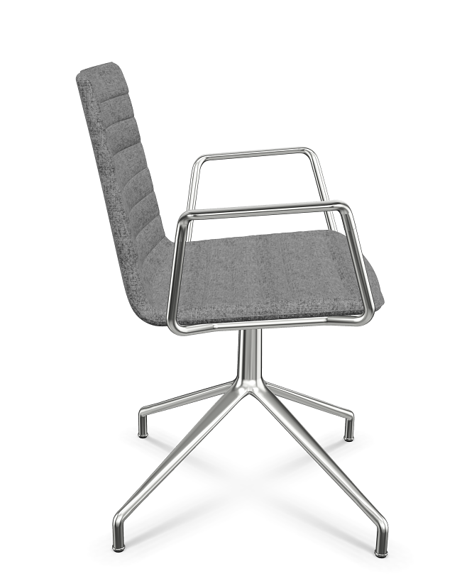 Flex Coporate Bürostuhl Aluminium Grau 2