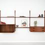 Shelving unit teak 1960s 11