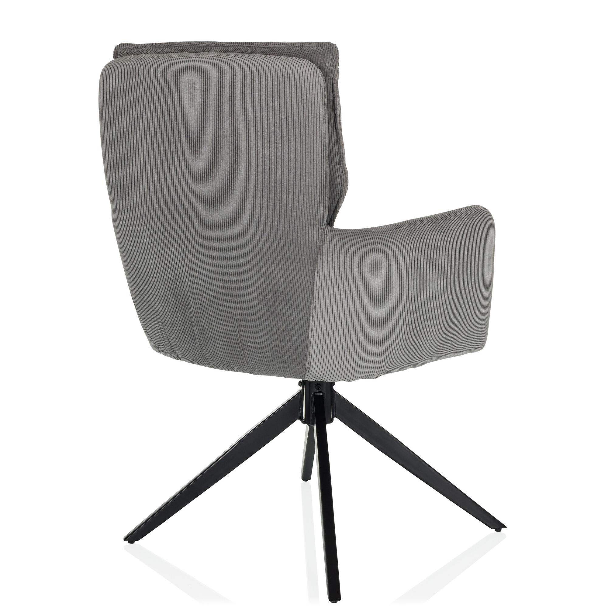 TARUGO Drehstuhl Stoff Grau 8