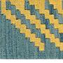 Kilim Gashgai Teppich Wolle Blau 1