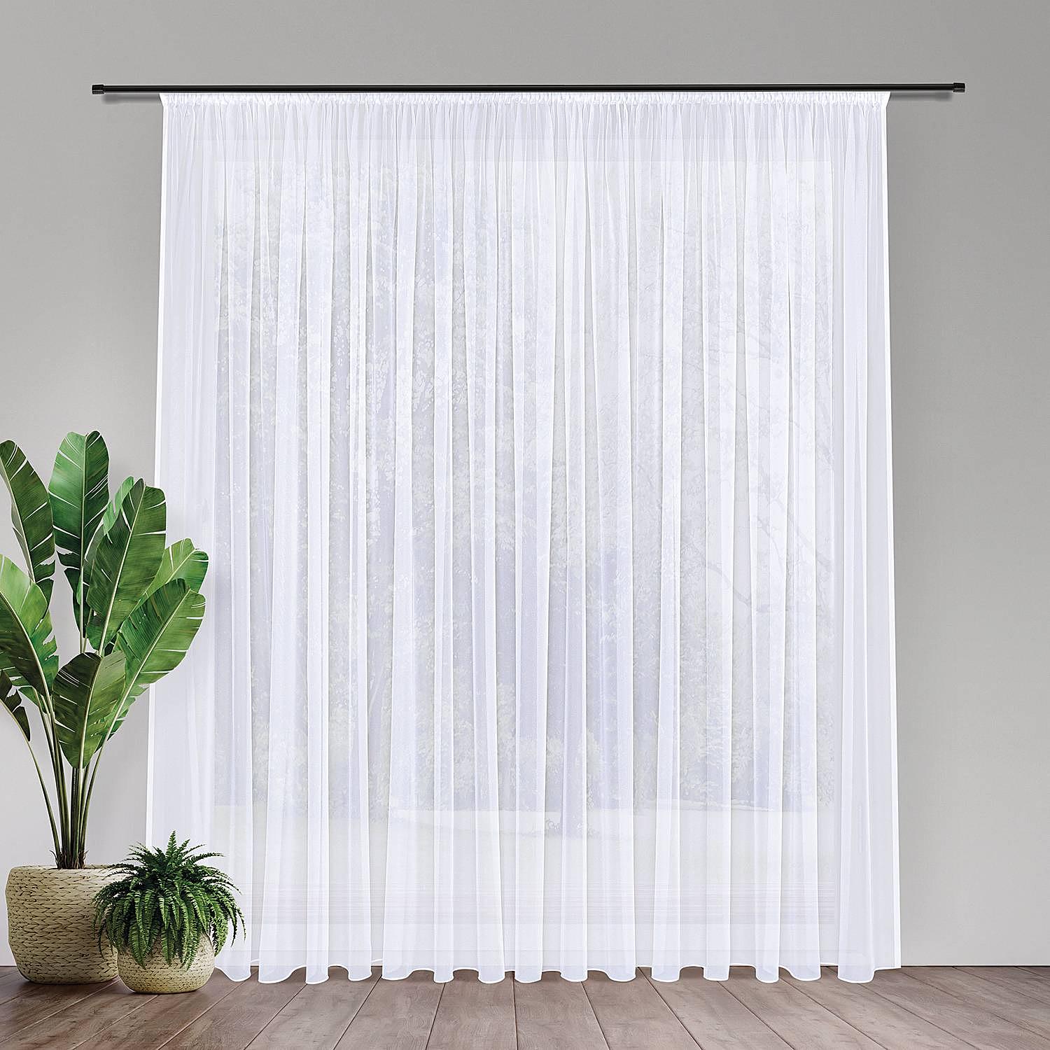 Gardine Laura II Webstoff Weiß 450 x 245 cm 2