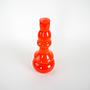 Ora Glass Vase 1960s Orange 3