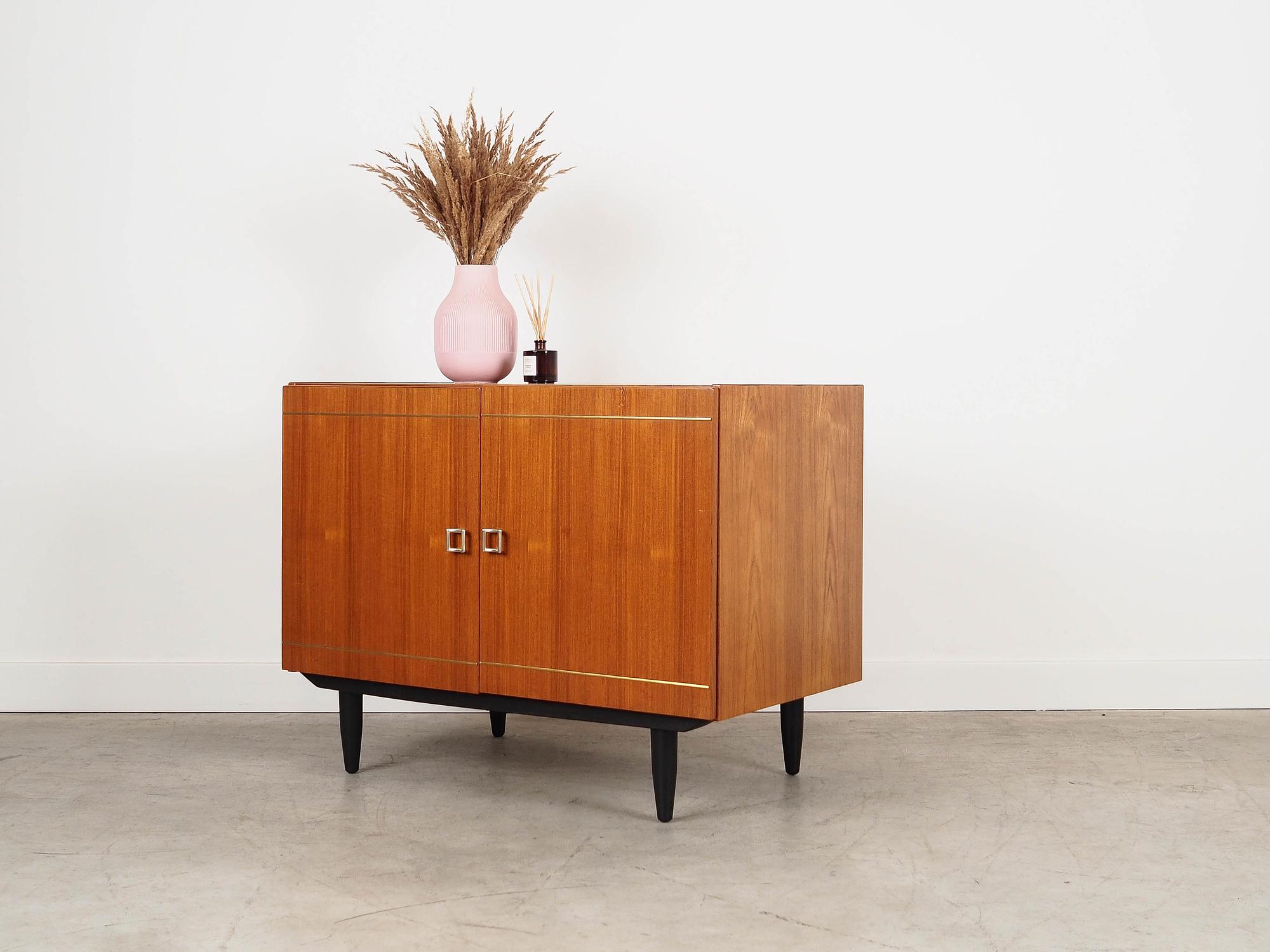 Teak-Schrank Braun 1970er Jahre 3