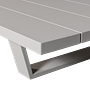 Bear Garten Couchtisch Aluminium Grau 3