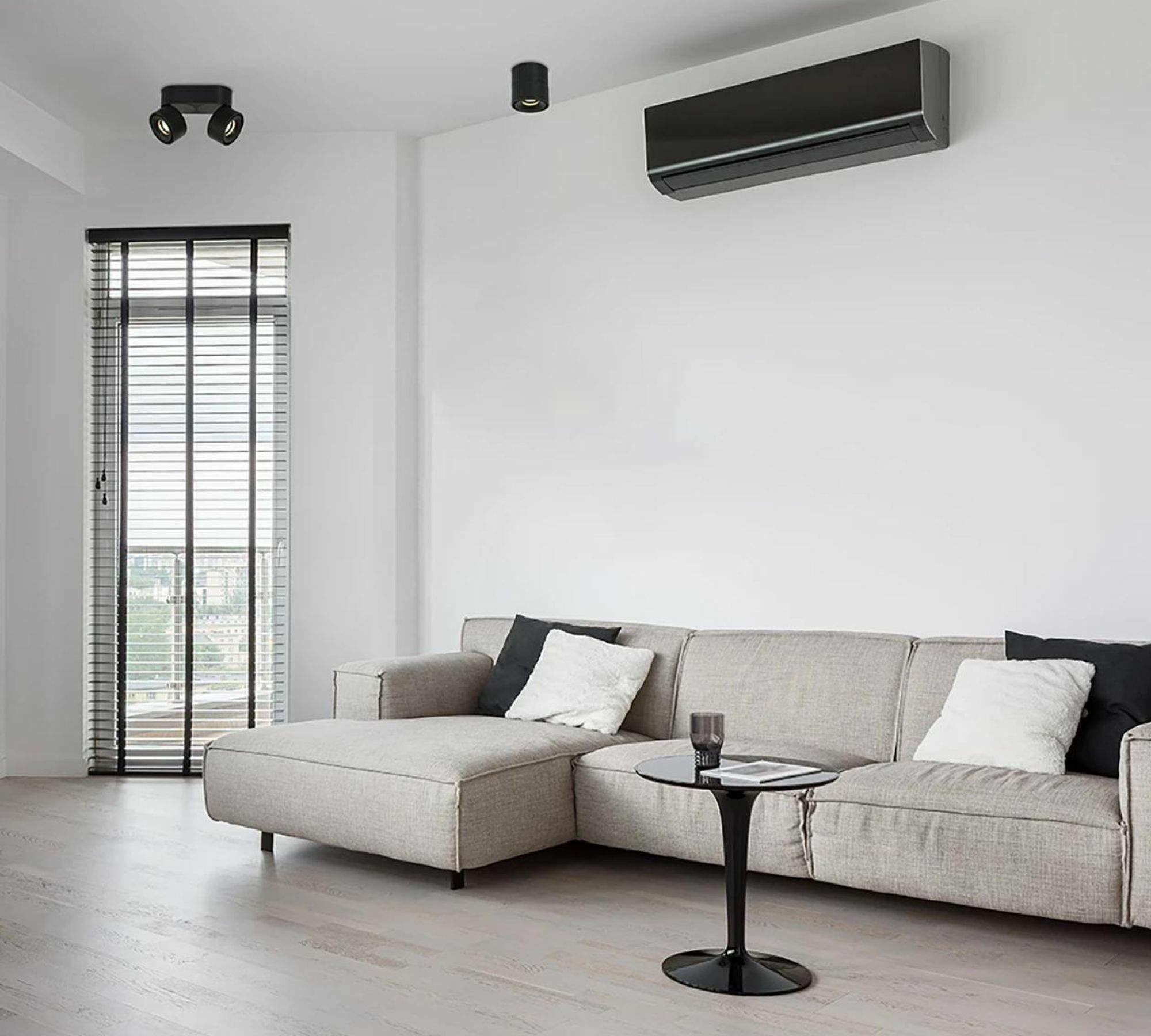 LED Ceiling Light 2-light Iron Black 5