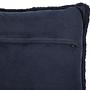 Bosie Lamina Marineblau quadratisches Kissen 4