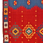 Kilim Gashgai Teppich Rot 1