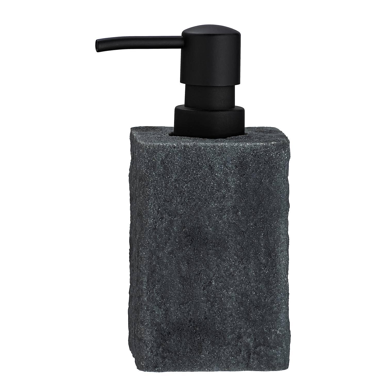 Soap dispenser Villata Polyresin Grey 1