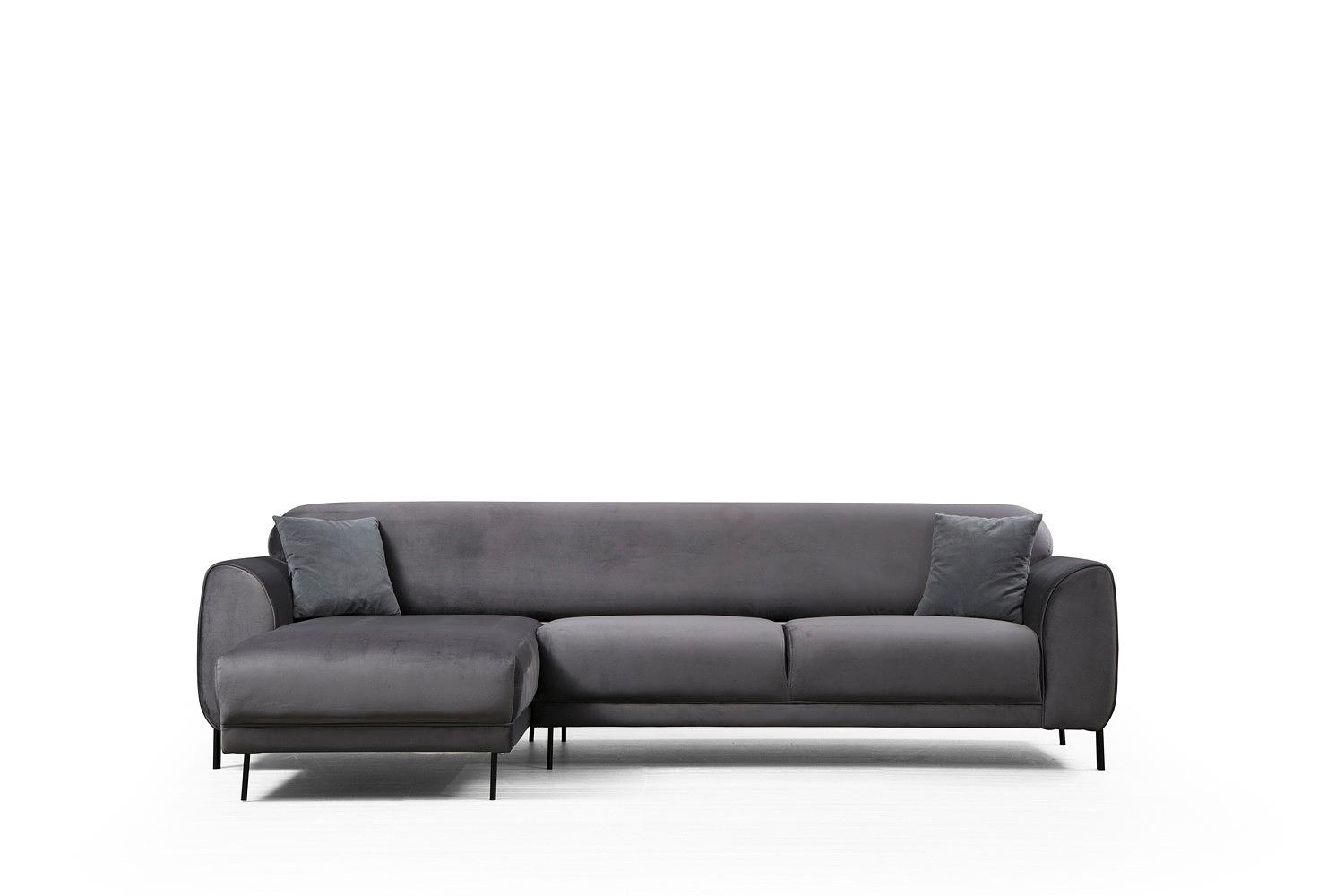 Image Corner sofa Left Anthracite 5