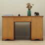 Vintage desk wood brown 1960s 5