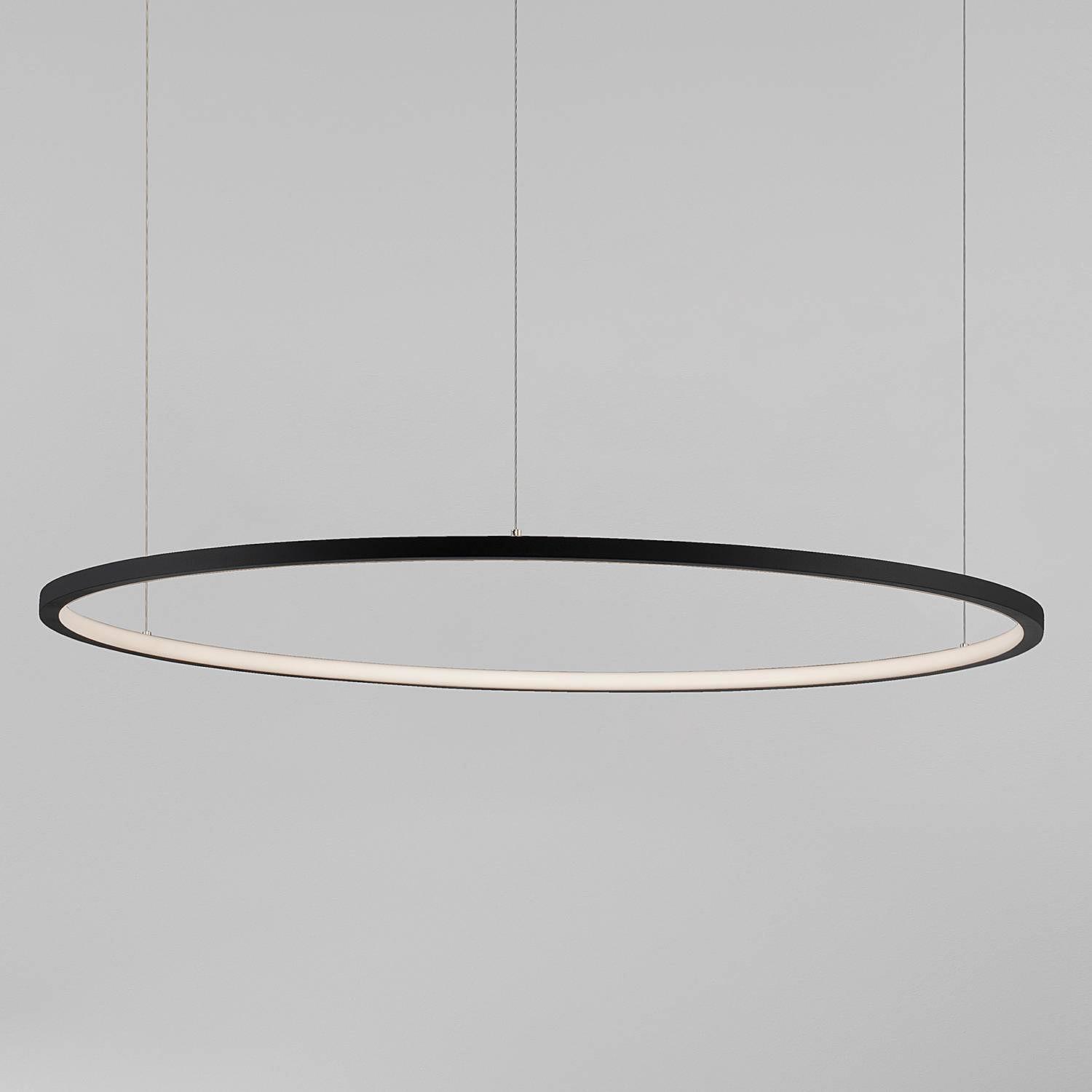 Pendant light Tarquin 1-light Aluminum Black 80 cm 1