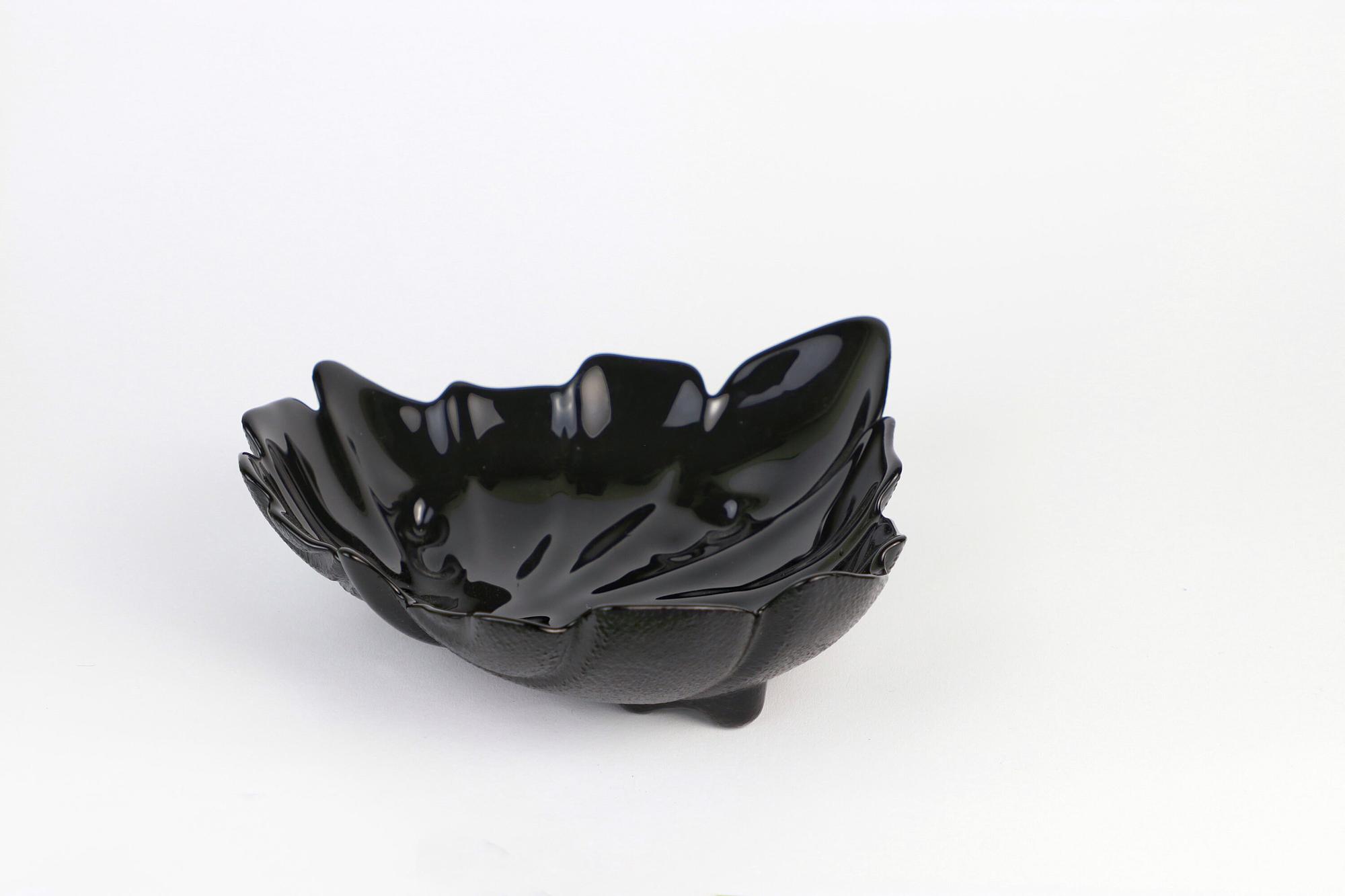 2x Vintage Schale Glas 1980er Jahre 5