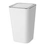 Candy 6L Swing Lid Bin Set of 2 White 2
