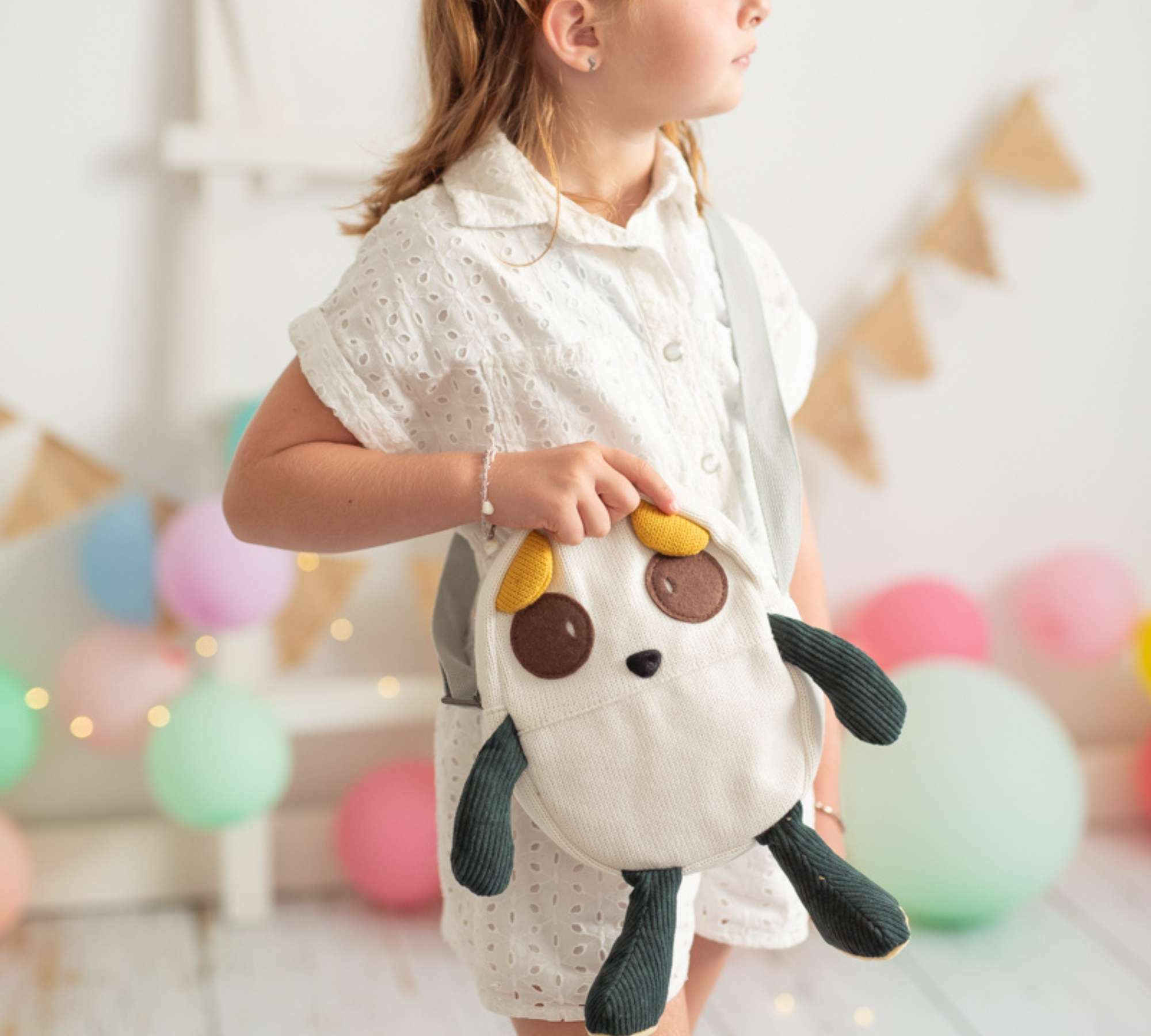 Cuki Backpack Cotton Multicolored 3