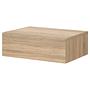Kuunga Hanging Nightstand Oak Brown 0