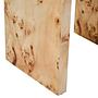 Beistelltisch Mota Burl Wood 
 1