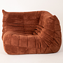 Togo Ecksofa Cord Umber 1