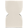 Cones Vase Weiß 0