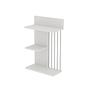 Kinik Wall shelf Wood veneer White 5