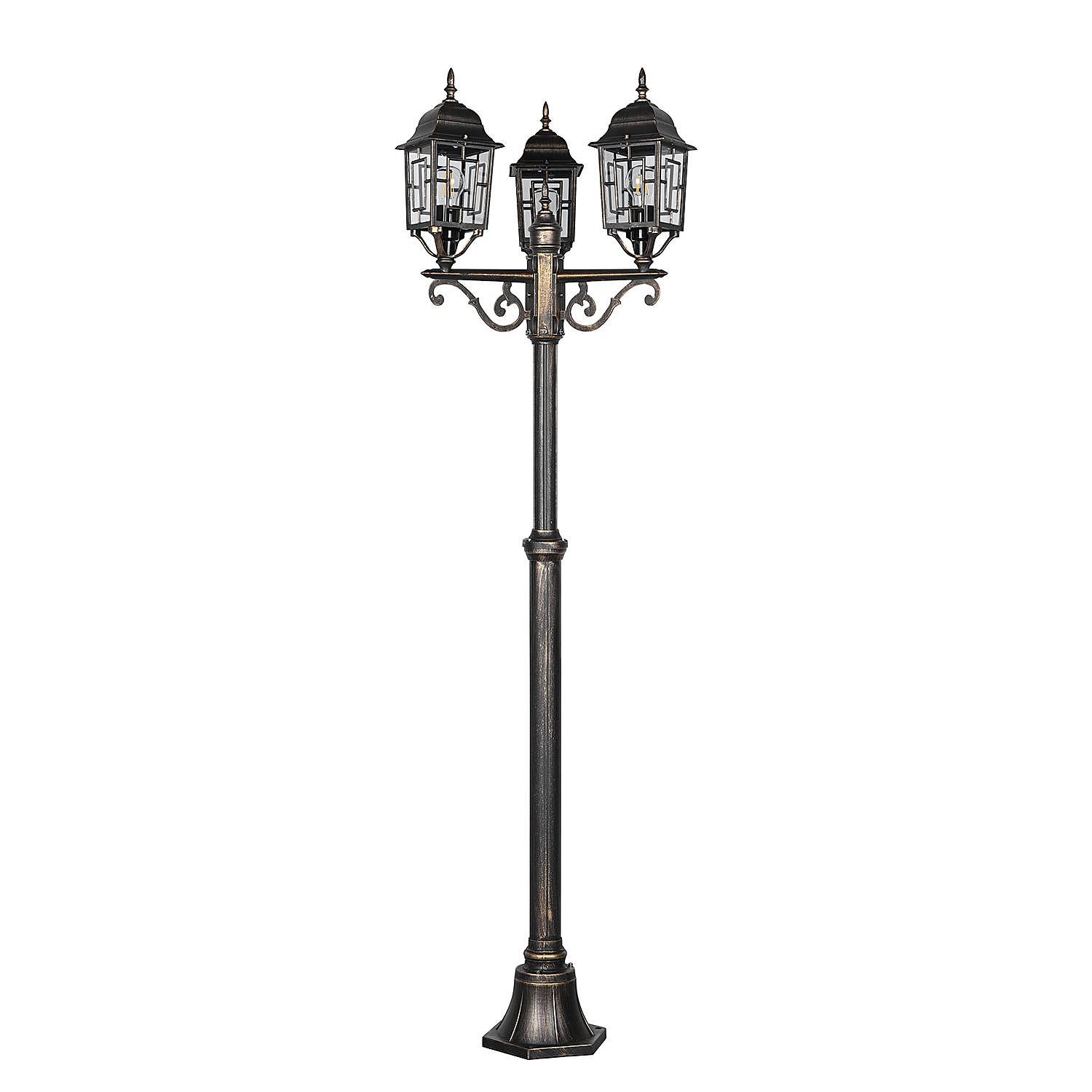 Wegeleuchte Volturno Typ B Aluminiumguss Rostbraun 1