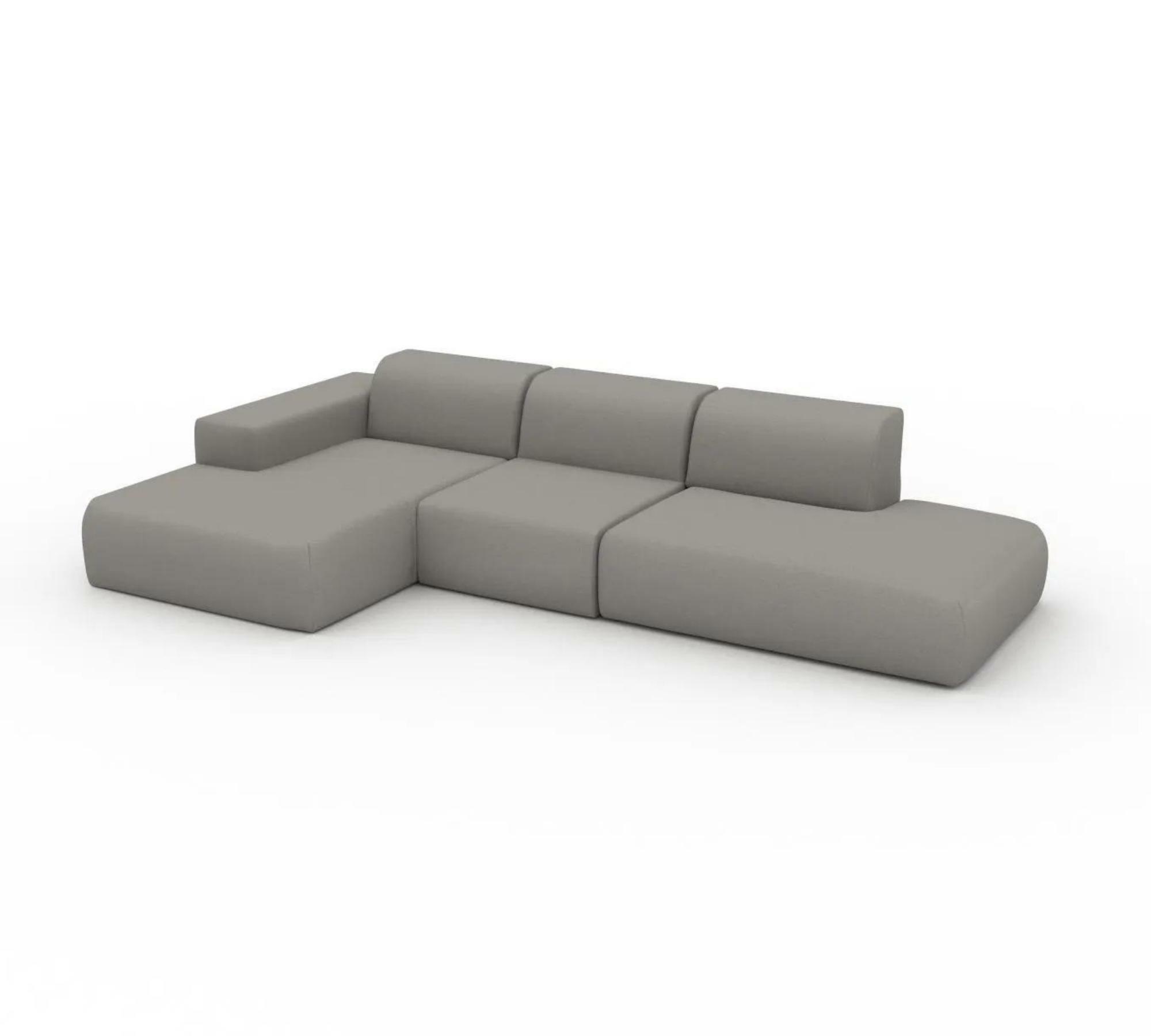 Pyllow Ecksofa Rechts Sandgrau 1