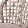 Dining chair set of 2 velvet beige 6