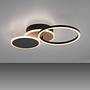 LED-Deckenleuchte Sevent Typ A Braun 4